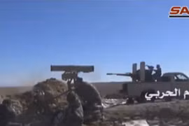 Quân đội Syria tiếp tục cuộc chiến đường phố Sheikh Miskeen, Daraa