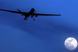 UAV tấn công của Mỹ, ảnh Bloomberg