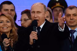 Người dân Nga luôn đứng sau Tổng thống Vladimir Putin. Ảnh: Sputnik