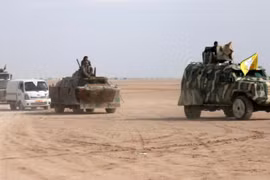 Lực lượng dân chủ Syria (FSA) trên vùng nông thôn Raqqa