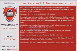 Mã độc ransomware xâm nhập vào máy tính người dùng đòi tiền chuộc (Nguồn: Internet)
