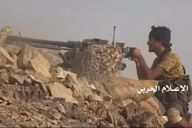 Lực lượng Houthi tấn công trên chiến trường biên giới Ả rập Xê-út - Yemen. Ảnh minh họa South Front