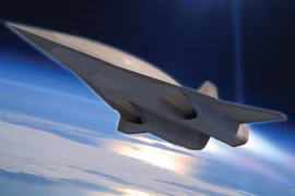Mô hình đồ họa máy bay siêu âm SR-72 của tập đoàn Lockheed. Ảnh The National Interest