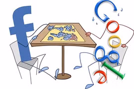 Người dùng smartphone đang “đốt” thời gian cho Facebook và Google