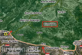 Video: Quân đội Syria dồn binh lực chuẩn bị đánh chiếm Kinsibba