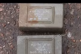 Kho vũ khí IS mới được phát hiện ở Deir Ezzor = ảnh minh họa từ video