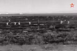 Nhóm chiến binh thánh chiến bị quân đội Syria tiêu diệt ở Hama - ảnh video TVzvezda