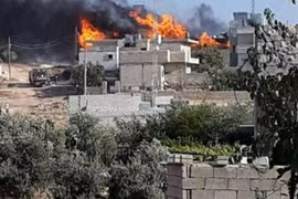 Chiến binh du kích quân người Kurd tấn công FSA trên chiến trường Afrin. Ảnh minh họa South Front