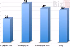 48% doanh nghiệp FDI cho biết có thể bị phân biệt đối xử nếu không chi trả chi phí không chính thức. Nguồn VCCI