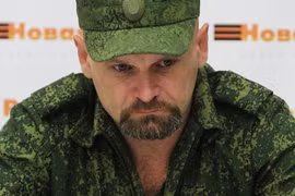 Alexei Mozgovoi, chỉ huy quân sự hàng đầu của nước Cộng hòa Nhân dân Luhansk. Ảnh: Sputnik