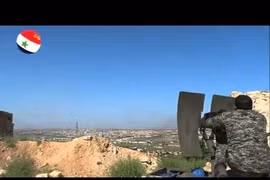 Lực lượng quân tình nguyện Palestine chiến đấu ở Aleppo