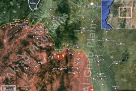 Quân đội Syria phản kích trên miền bắc Latakia