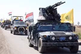 quân đội Iraq tiến vào Tirkit