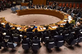 Cuộc họp Hội đồng bảo an Liên Hiệp Quốc về Đông Ghouta - ảnh minh họa Masdar News