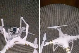 Các binh sĩ Syria bắn hạ drone của IS
