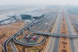 Dự án xây dựng Nhà ga hành khách T2 - Cảng hàng không Nội Bài cũng đã đóng góp vào mức giải ngân ODA năm 2014