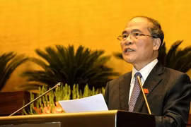 Con số biểu quyết chương trình kỳ họp cho thấy có 30 vị đại biểu không có mặt ở phiên họp trù bị trước giờ khai mạc.