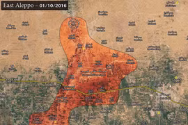 Tiger Forces thực hành đánh đêm ở Đông Aleppo