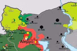 Aleppo, chiến trường quyết định thành bại cuộc chiến chống khủng bố Syria
