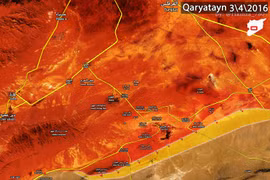 Quân đội Syria giải phóng thành phố cổ Qaryatayn