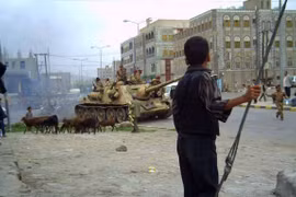 Xe tăng T-34 Yemen trên chiến trường - ảnh minh họa Ukraine War Awareness