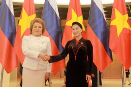  Chủ tịch Quốc hội Nguyễn Thị Kim Ngân và Chủ tịch Hội đồng Liên bang Nga Valentina Ivanovna Matviyenko