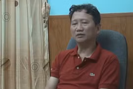 Trịnh Xuân Thanh xuất hiện trong chương trình thời sự 19h của VTV ngày 3/8 Nguồn: VTV.
