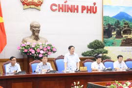 Phó Thủ tướng Vương Đình Huệ chủ trì họp Ban Chỉ đạo Điều hành giá (Ảnh: VGP). 