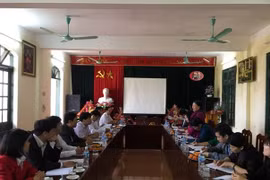 Toàn cảnh buổi làm việc