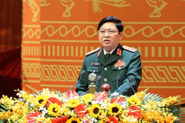 Bộ trưởng Quốc phòng Ngô Xuân Lịch.