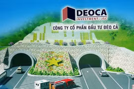 Ảnh chụp phối cảnh tổng thể dự án hầm đường bộ qua đèo Cù Mông