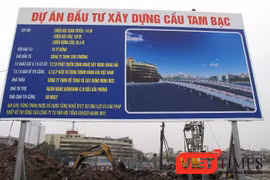 Dự án cầu Tam Bạc với bê tông vĩnh viễn chỉ xây dựng trong thời gian kỷ lục 47 ngày.