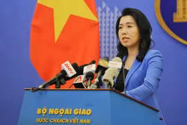 Người phát ngôn Bộ Ngoại giao Lê Thị Thu Hằng. 