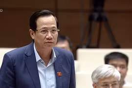 Bộ trưởng Bộ LĐTB&XH trả lời câu hỏi chất vấn, nêu thực trạng cai nghiện hiện nay.