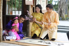 Đà Nẵng: Tái hiện "Tết xưa" trong không gian văn hóa Công viên Châu Á