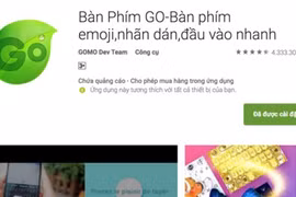 GO Keyboard (TQ), một ứng dụng bàn phím khá phổ biến trên Android vừa bị phát hiện có chứa mã thực thi “nguy hiểm” từ một máy chủ của bên thứ ba. 
