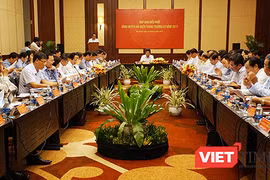 Chiều 24/9, tại TP Đà Nẵng, Ban Điều phối Vùng Duyên hải miền Trung đã tổ chức họp thường kỳ Ban Điều phối năm 2017 với sự tham dự của lãnh đạo 9 tỉnh thành khu vực.