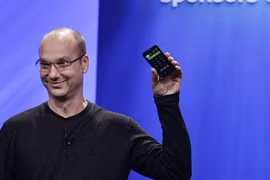 Cha đẻ của hệ điều hành Android-Andy Rubin sẽ cho ra đời chiếc smartphone không viền màn hình, đủ sức để cạnh tranh với Google Pixel và iPhone (ảnh AFP)