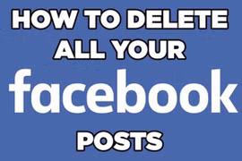 F___book Post Manager được cung cấp miễn phí tại https://goo.gl/vqvFNw, cho phép người dùng xóa hàng loạt status, hình ảnh, video theo mốc thời gian hoặc từ khóa. 