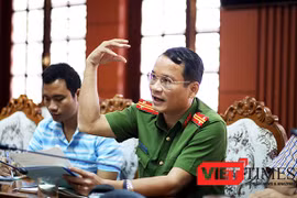 Trung tá Hồ Song Ân, Trưởng phòng Cảnh sát môi trường (PC49), Công an tỉnh Quảng Nam cho biết sẽ tiếp tục điều tra và xử lý nghiêm hành vu bán cát trái phép ra Đà Nẵng
