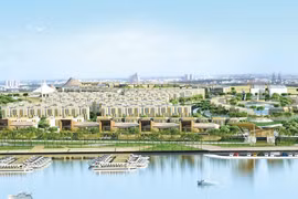 Phối cảnh dự án nhà phố của CapitaLand xây dựng tại Quận 2 (Nguồn: CapitaLand)