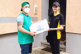 Vải thiều được giao tới tận tay người tiêu dùng châu Âu.