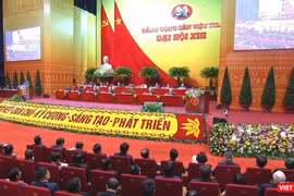 Bộ Chính trị nêu rõ Đại hội XIII của Đảng đã thành công rất tốt đẹp, thông qua Nghị quyết và các văn kiện Đại hội.