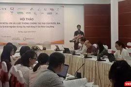 buổi Hội thảo về đánh giá kết quả vận động, chống tác hại của rượu bia tổ chức tại Hà Nội sáng 18/7.