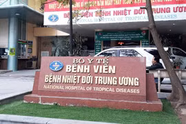 Bệnh viện Bệnh nhiệt đới Trung ương nơi xảy ra vụ việc.
