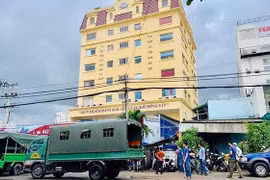 Trụ sở công ty Alibaba chiều ngày 18/9/2019. (Ảnh: Nghĩa Bùi)