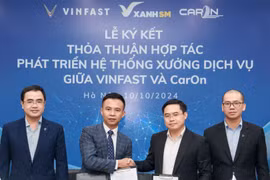 Vinfast hợp tác với CarOn mở chuỗi xưởng dịch vụ xe điện trên toàn quốc 