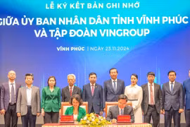 UBND tỉnh Vĩnh Phúc và Tập đoàn Vingroup ký kết thỏa thuận hợp tác toàn diện về chuyển đổi xanh 