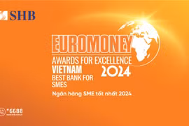 SHB được Euromoney vinh danh là “Ngân hàng SMEs tốt nhất Việt Nam”