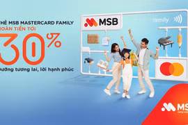 Chi tiêu thông minh cho gia đình, lựa chọn thẻ tín dụng MSB Mastercard Family